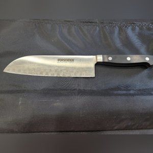 Victorinox Forschner Forged Stainless 7.0" Granton Edge Santoku Chef's Knife - 4